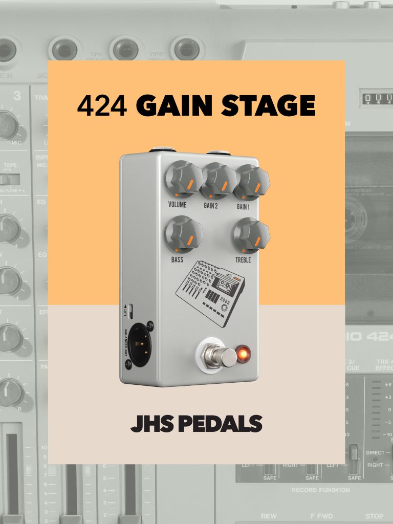 Nuevo lanzamiento de JHS Pedals: 424 GAIN STAGE