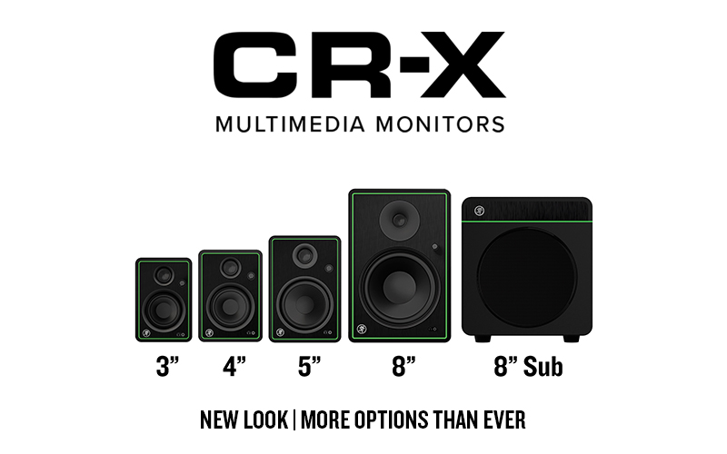 Monitores CR-X Mackie
