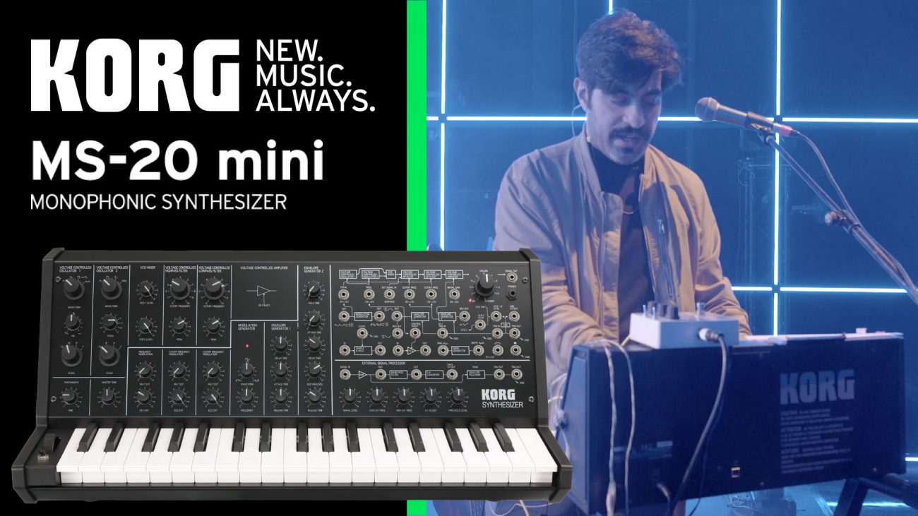 Sintetizador Korg MS-20 mini